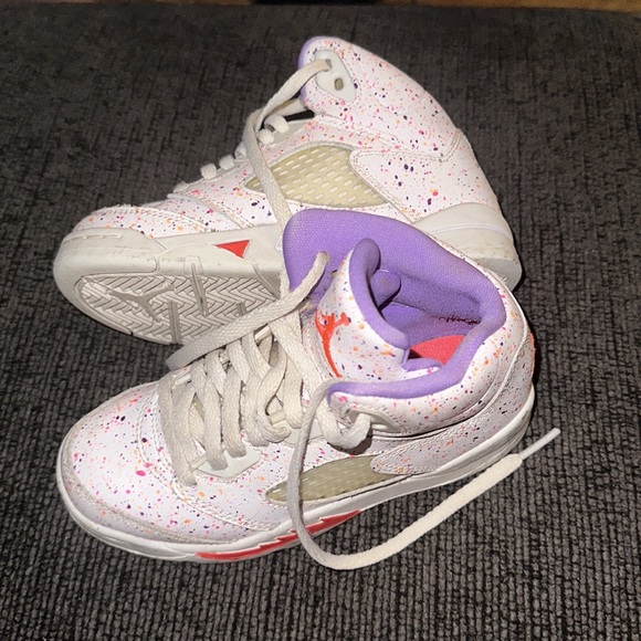 Air Jordan Kids 5 Retro GG 'Easter’ size 11c - Picture 2 of 6